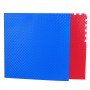 Мат татами 100*100*2.6 см Eva-Line Extra Quality синий/красный Плетёнка Anti-Slide 100 кг/м3