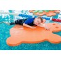 Матрас для плавания (плот, мат для плавания) EVA-LINE Черепаха 950*900*30 мм оранжевый